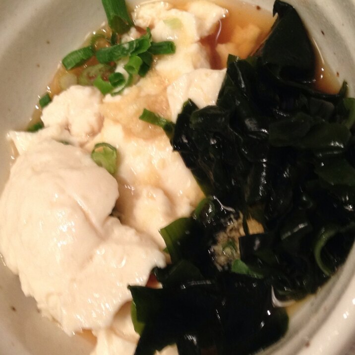 豆腐とわかめのダイエットサラダ レシピ 作り方 By Marochan 楽天レシピ